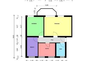 3-Raum-Wohnung mit Badewanne und großem Balkon – Seehäuser Weg 77, 39387 Oschersleben (Bode) – Vorschaubild 8