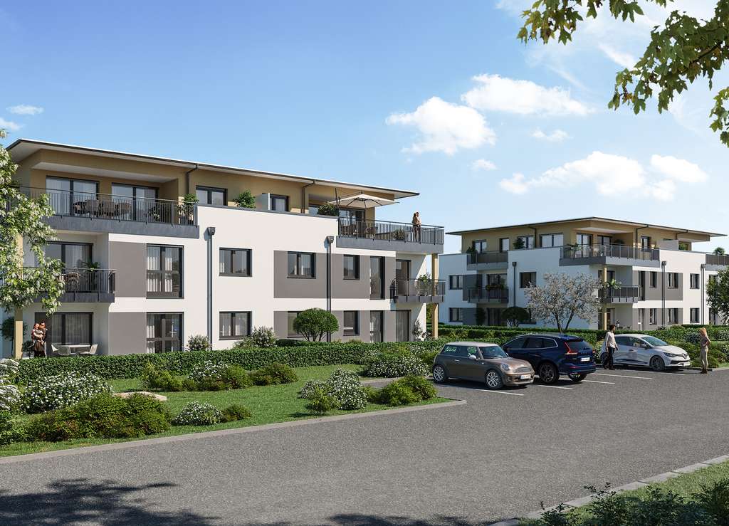 Immobilie in Rieden - Tolle 2-Zimmer-Neubauwohnung in Rieden-Zellerberg / W1.1.4 - Bild 0