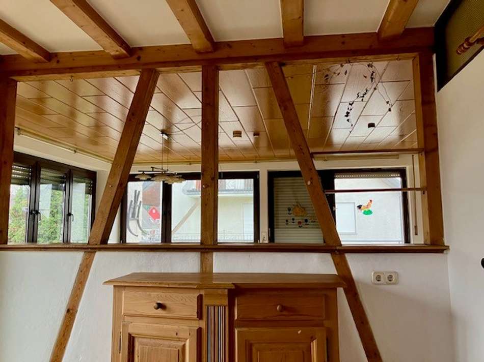 Raumteiler Holzfachwerk Wohnen