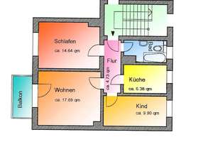 Schöne 3-Zimmer-Wohnung mit modernisiertem Bad – Bertolt-Brecht-Str. 27, 39218 Schönebeck (Elbe) – Vorschaubild 8