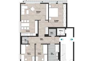 4-Zimmer Wohnung in Langendreer – Stockumer Straße 30, 44982 Langendreer, Bochum – Vorschaubild 3