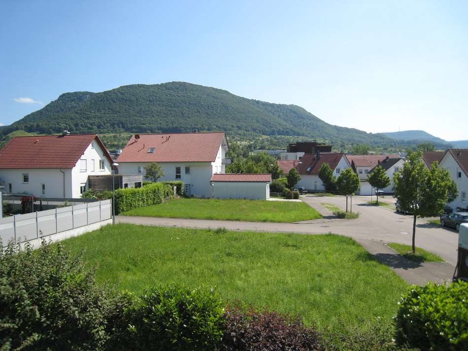 Aussicht vom Balkon