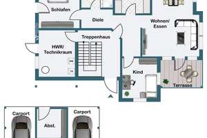 Großzügiges Zweifamilienhaus in sehr ruhiger Wohnlage - Gachenbach – Die vollständige Adresse der Immobilie erhältst du vom Anbieter., 86565 Gachenbach – Vorschaubild 22
