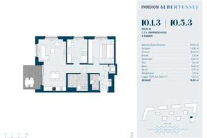 *endfällige Zahlung* 3-Zimmer-Eigentumswohnung mit 2 Bädern & Loggia am See. – Am Albertussee 25, 40549 Heerdt, Düsseldorf – Vorschaubild 13