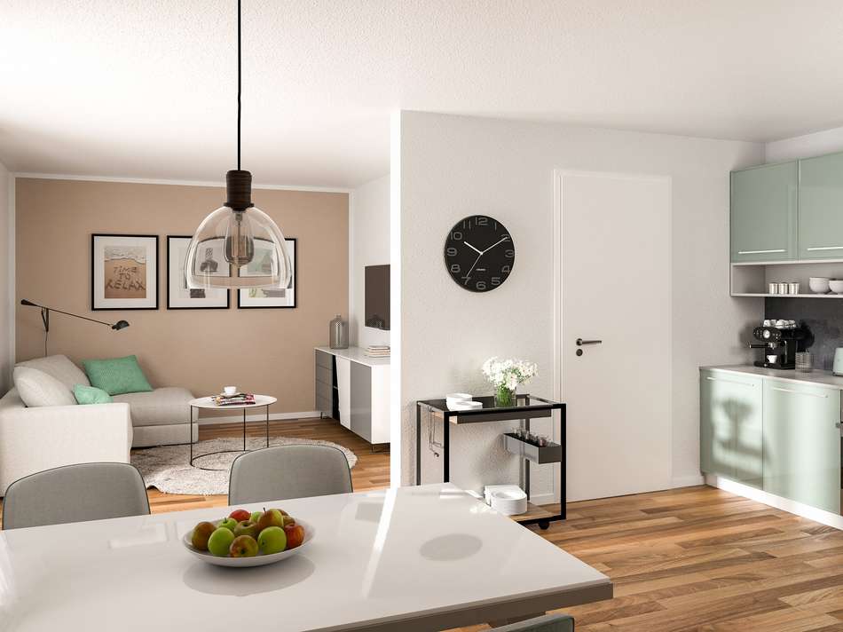 Wohnbeispiel-offene Küche-Stad