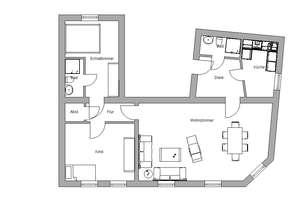 Hochwertige 3-Zimmer-Wohnung (83 m²) mit 2 Bädern & EBK in Barmen – ab sofort frei – Alarichstraße 2, 42281 Barmen, Wuppertal – Vorschaubild 15