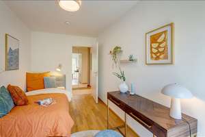 Möbliert:  Neubau-Erstbezug: Stilvolle 3- Zimmer Wohnung   – Die vollständige Adresse der Immobilie erhältst du vom Anbieter., 80634 Neuhausen, München – Vorschaubild 6