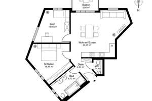 Neubau: Exquisite 3-Zimmer-Wohnung mit eleganter Ausstattung, stylischem Flair und Süd-Balkon – Die vollständige Adresse der Immobilie erhältst du vom Anbieter., 81245 Obermenzing, München – Vorschaubild 14