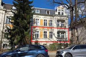 **Bestlage Lichterfelde-West! Klassische 4-Zi-Altbauwohnung/Beletage, Stuck, Dielen, hohe Decken**