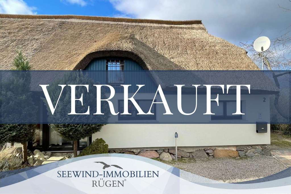 Immobilie in Lohme - Reetdachidylle mit Stil - Charmante Doppelhaushälfte auf Rügen - Bild 0