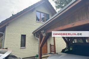 IMMOBERLIN.DE - Sehr sympathisches Holzhaus mit schönem Südgarten in naturverbundener Lage – Die vollständige Adresse der Immobilie erhältst du vom Anbieter., 16244 Schorfheide – Vorschaubild 1