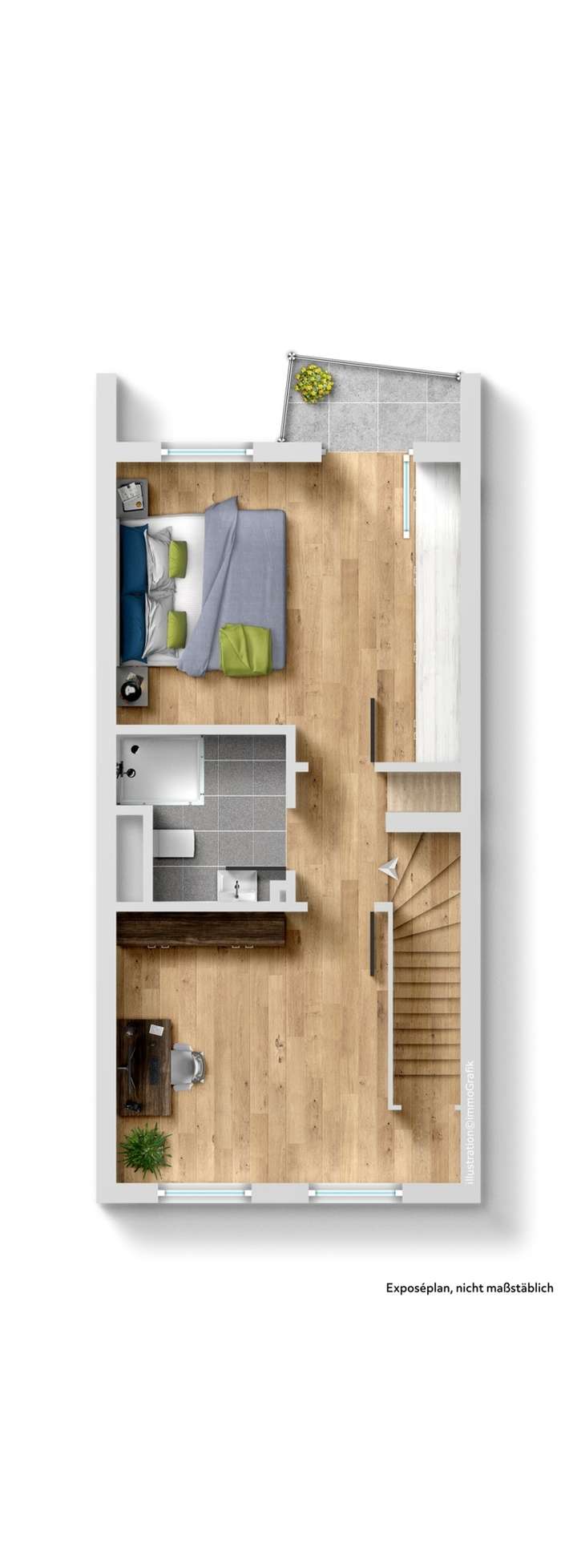 Grundriss Obergeschoss