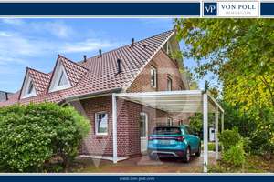 Sehr gepflegte Energieeffiziente DHH mit PV und Carport in begehrter Lage von Aurich – Die vollständige Adresse der Immobilie erhältst du vom Anbieter., 26605 Aurich – Vorschaubild 1