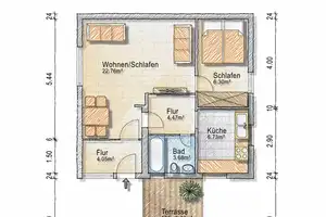 Moderner Ferienbungalow Ostsee nah für Natur- und Wassersportliebhaber – Nordwestmecklenburg (Kreis) – Vorschaubild 7