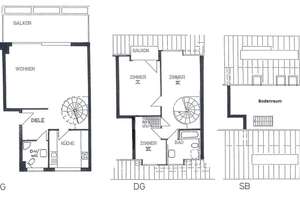 *** BREMEN-SCHWACHHAUSEN - Helle 4-Zimmer-Maisonette-Wohnung mit Einbauküche und Balkon *** – Scharnhorststraße 32, 28211 Radio Bremen, Bremen – Vorschaubild 22