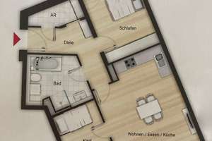 gut geschnittene, lichtdurchflutete 3-Zimmer Wohnung (Neubau)     – Die vollständige Adresse der Immobilie erhältst du vom Anbieter., 90443 Gostenhof, Nürnberg – Vorschaubild 21