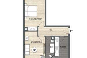Neu & in Renovierung! 2-Zimmer-Wohnung inkl. EBK – Voigtstraße 6, 4179 Neulindenau, Leipzig – Vorschaubild 8