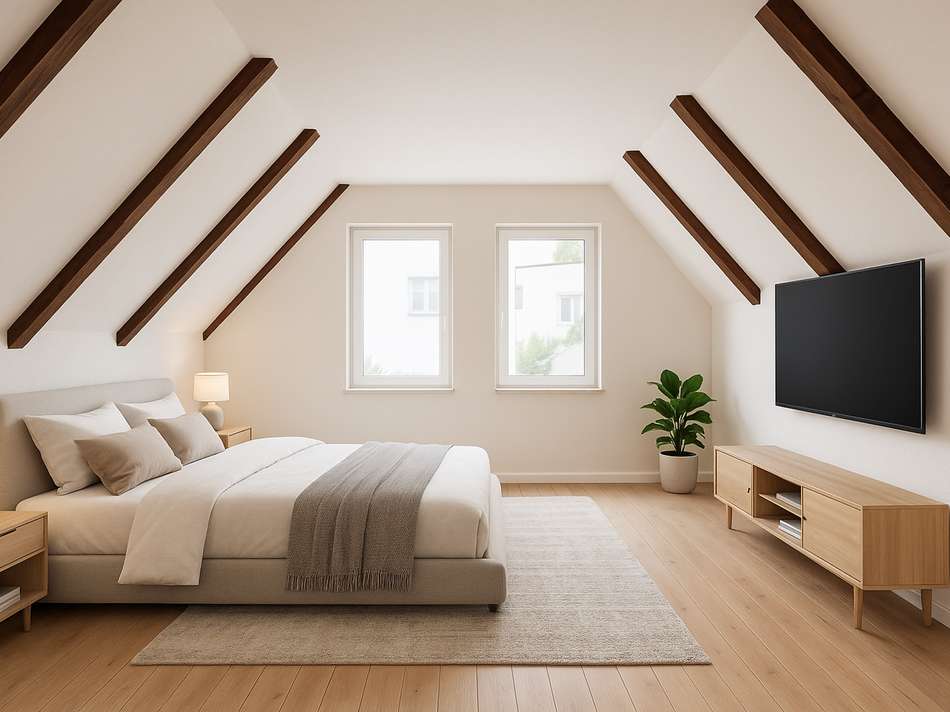 Satging: Schlafzimmer DG
