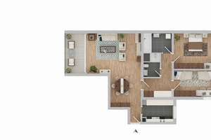 S-Heumaden: Vermietete 3-Zimmer-Wohnung in ruhiger Lage – 70619 Heumaden, Stuttgart – Vorschaubild 10