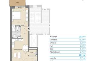 2,5-Zimmer-Neubauwohnung an der Kieler Hörn – Die vollständige Adresse der Immobilie erhältst du vom Anbieter., 24143 Gaarden-Ost, Kiel – Vorschaubild 9