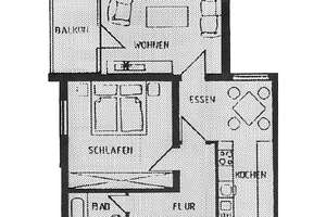 Hinrichsring: Vermietete 2-Zimmer-Wohnung mit Balkon nähe Mittellandkanal – Die vollständige Adresse der Immobilie erhältst du vom Anbieter., 30177 List, Hannover – Vorschaubild 6