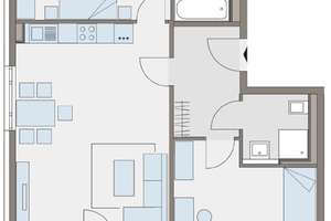 NEUBAU: Praktische 3-Zimmer-Wohnung in Perlach – Holzwiesenstraße 31, 81737 Altperlach, München – Vorschaubild 4