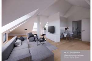 Stilvoll moderne 2-Zimmer-Dachgeschosswohnung mit Aufzug in ruhiger Lage | Provisionsfrei – Weidmannstraße 2a, 4135 Neustadt-Neuschönefeld, Leipzig – Vorschaubild 5