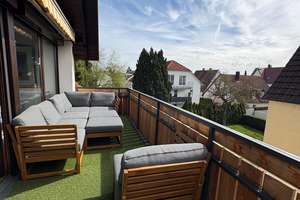 3-Zimmer-Wohnung mit großzügigem Balkon und Sauna