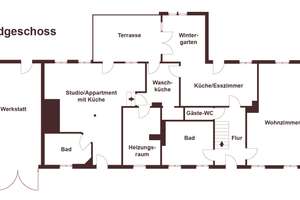 Ein echtes Liebhaber-Juwel! Landhaus mit Einliegerwohnung/Büro/Praxis/Laden und 100 qm Ausbaureserve – Die vollständige Adresse der Immobilie erhältst du vom Anbieter., 86668 Karlshuld – Vorschaubild 21