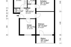 3-Zimmer-Wohnung in einem gepflegten Mehrfamilienhaus inkl. PKW Stellplatz – Die vollständige Adresse der Immobilie erhältst du vom Anbieter., 28259 Sodenmatt, Bremen – Vorschaubild 12