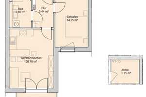 Stilvolle 2-Zimmer-Wohnung mit großem Balkon im Neubaugebiet Hubland – Würzburg – Vorschaubild 10