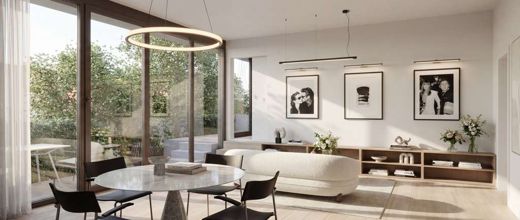 Immobilie in Bad Kötzting - Architektenwohnung am Kurpark – 2 Zimmer | Split-Level | Neubau KfW-40 - Bild 0