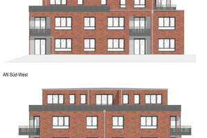 Ihre Neubau 3-Zimmer-Wohnung im 1. OG im KfW 40 Standard- Wohnquartier "Zum Roten Berge" – Die vollständige Adresse der Immobilie erhältst du vom Anbieter., 48165 Hiltrup-Mitte, Münster – Vorschaubild 4