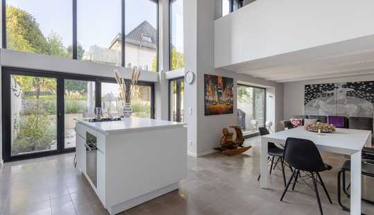 Bild von Design-Highlight: Wohnen auf mehreren Ebenen mit besonderer Ausstattung