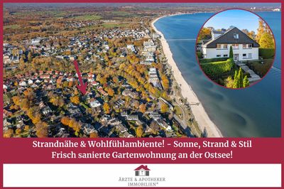 Strandnähe & Wohlfühlambiente!
Sonne, Strand & Stil – Frisch sanierte Gartenwohnung an der Ostsee!