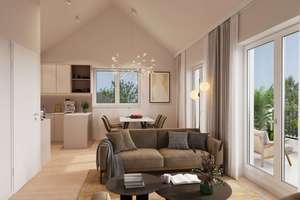 QQI: Neubau-Highlight im Dachgeschoss: 3,5-Zimmer-Wohnung mit 20 m² Dachterrasse – Die vollständige Adresse der Immobilie erhältst du vom Anbieter., 81671 Ramersdorf, München – Vorschaubild 1