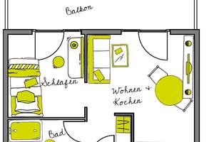 Vollmöblierte Komfort XL-Apartments im "URBAN LIVING Essen" – Jägerstraße 25, 45127 Westviertel, Essen – Vorschaubild 20