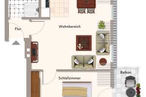Charmante 2-Zimmer-Wohnung mit Balkon – Olvenstedter Straße 65, 39108 Magdeburg – Vorschaubild 11