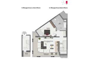 Panorama inklusive - Rooftop Living über den Dächern der Neustadt - Neubau KfW40-QNG! – Die vollständige Adresse der Immobilie erhältst du vom Anbieter., 1099 Äußere Neustadt, Dresden – Vorschaubild 2