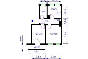 2-Zimmerwohnung Magdeburg – Hamburger Str. 6, 39124 Neue Neustadt, Magdeburg – Vorschaubild 10