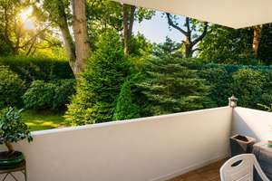Familienfreundlich: 3 Zimmer 90m² mit Garten, großem Balkon und Garage