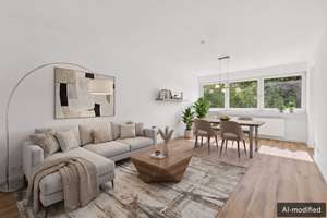 Kernsanierte 3-Zimmer-Wohnung mit Loggia in grüner Lage – 81477 Solln, München – Vorschaubild 1