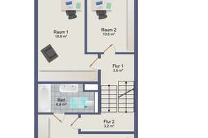 TOWNHOUSE - WERTIG - STILVOLL UND TOP SANIERT - IN RHEINNÄHE MIT 3 PARKPLÄTZEN FÜR DESIGNLIEBHABER – Die vollständige Adresse der Immobilie erhältst du vom Anbieter., 50999 Weiß, Köln – Vorschaubild 23