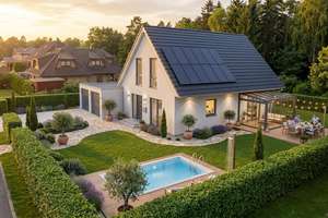 EXCLUSIV: 2.200€ € : Haus 142 m² auf 830 m2 in Bernau Mietkauf++, EBK, DG, PV Anlage, bezugsfertig, – Die vollständige Adresse der Immobilie erhältst du vom Anbieter., 16321 Bernau bei Berlin – Vorschaubild 9