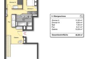 Schöne 4-Zimmer-Maisonettewohnung in der HafenCity – Die vollständige Adresse der Immobilie erhältst du vom Anbieter., 20457 HafenCity, Hamburg – Vorschaubild 20