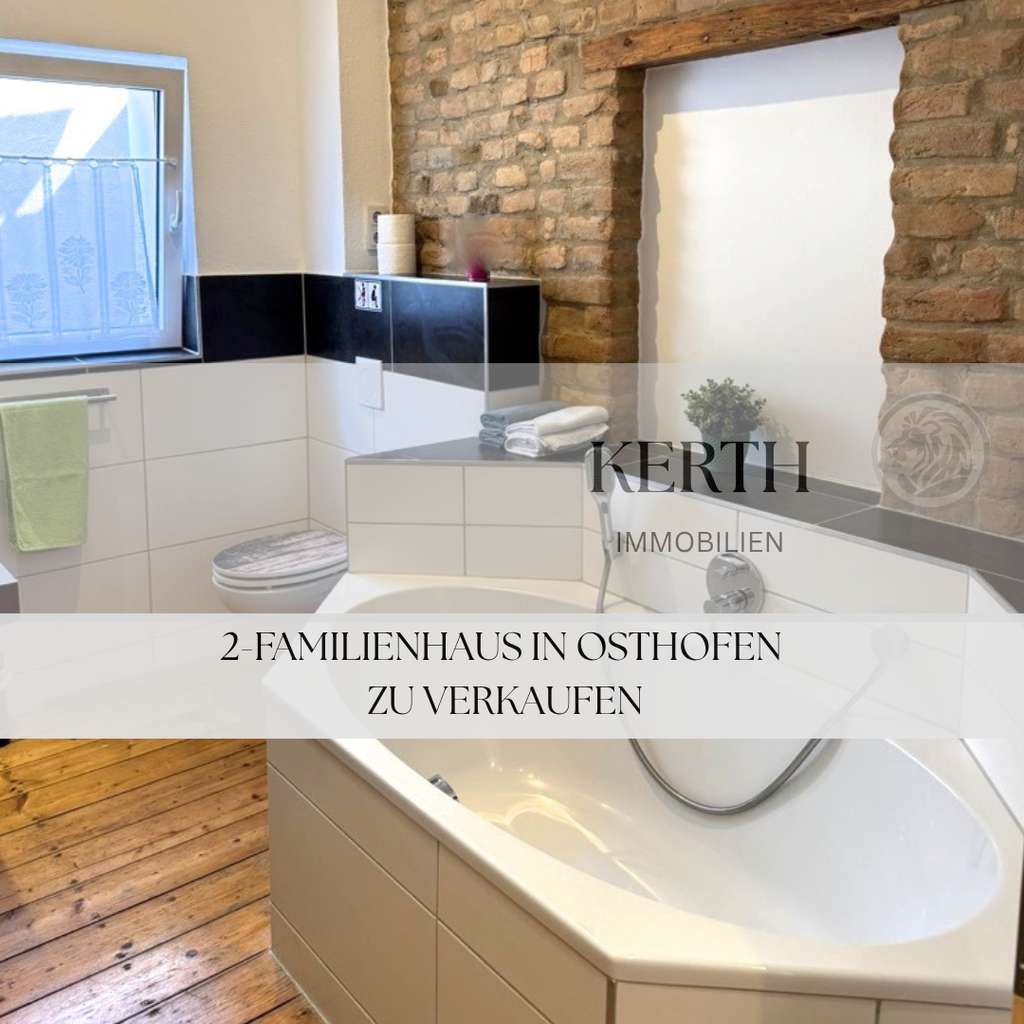 Immobilie in Osthofen - -Raumwunder- 2-FH in 67574 Osthofen mit Dachterrasse und Hof - Bild 0