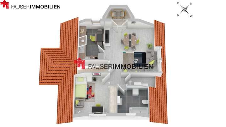 Grundriss Neu -Obergeschoss-