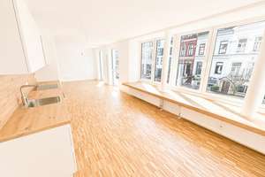Erstbezug mit Sitzfenster: Sehr helle 60 m² Wohnung mit EBK & Parkett – Außer der Schleifmühle 4, 28203 Ostertor, Bremen – Vorschaubild 2