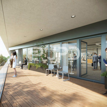 JPD - New Work Konzept I Begrünte Dachterrassen 