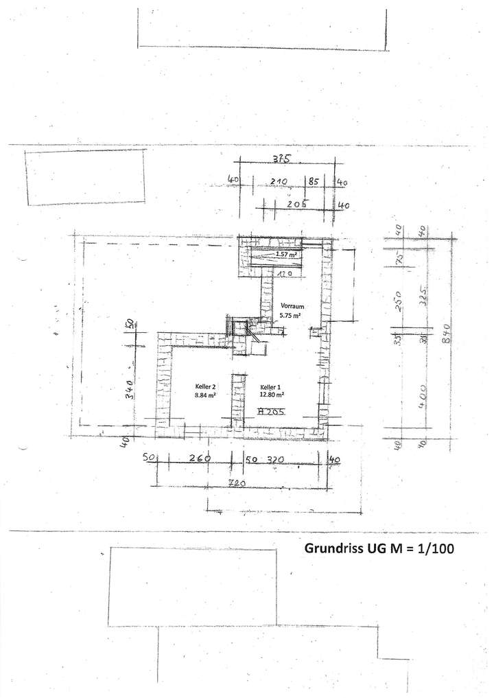 Grundriss UG